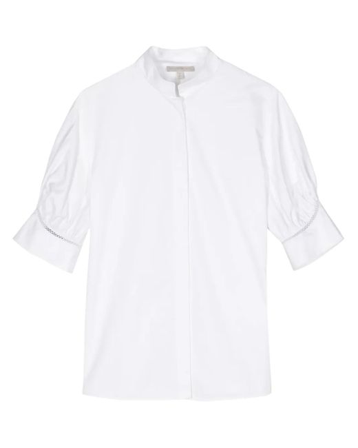 Shiatzy Chen レーストリム シャツ White