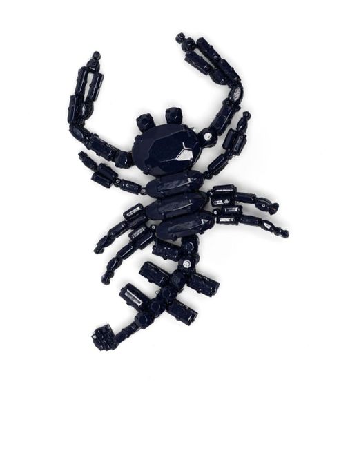 Essentiel Antwerp Blue Scorpion-Motif Brooch