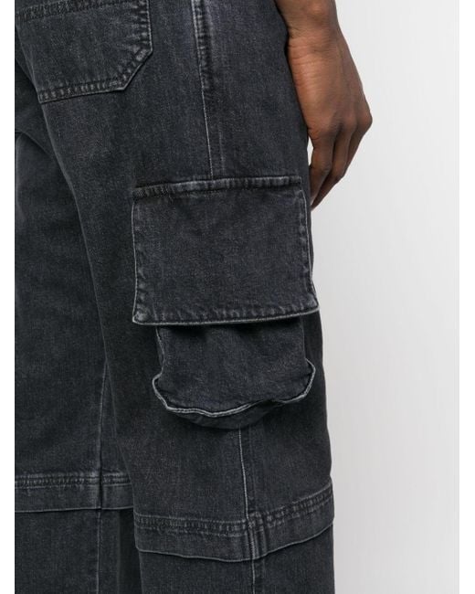 HTC Cargo-Jeans mit geradem Bein in Blau für Herren | Lyst DE