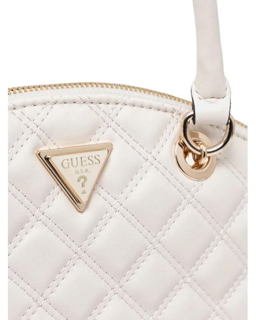 Sac À Bandoulière À Design Matelassé Guess en coloris White
