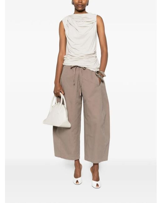 Entire studios Gray Pantalon À Lien De Resserrage