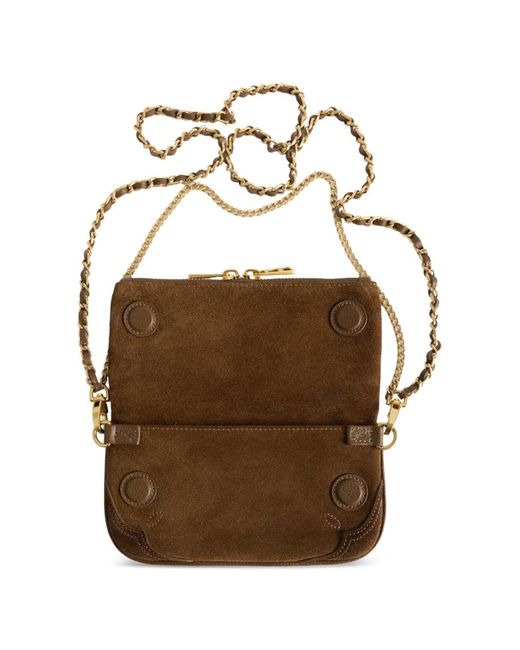 Zadig & Voltaire Brown Rock Nano Western Used