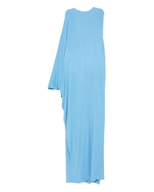 Tom Ford Blue Langärmeliges Abendkleid