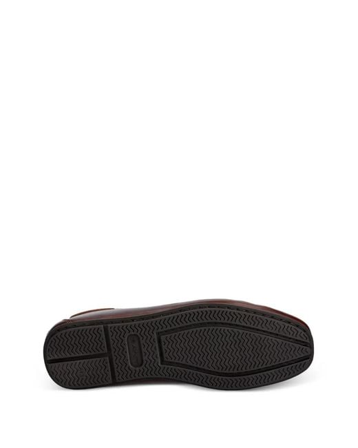 Gant Brown Lace-Up Boat Shoes for men