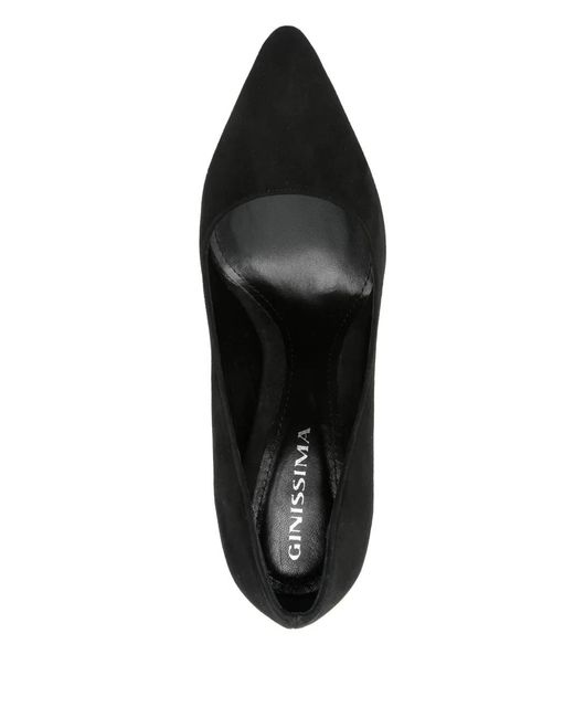 Ginissima Black 95Mm Alice Pumps