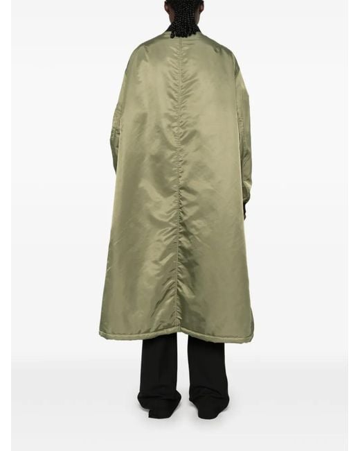 Giorgio Brato Green Zip-Up Coat