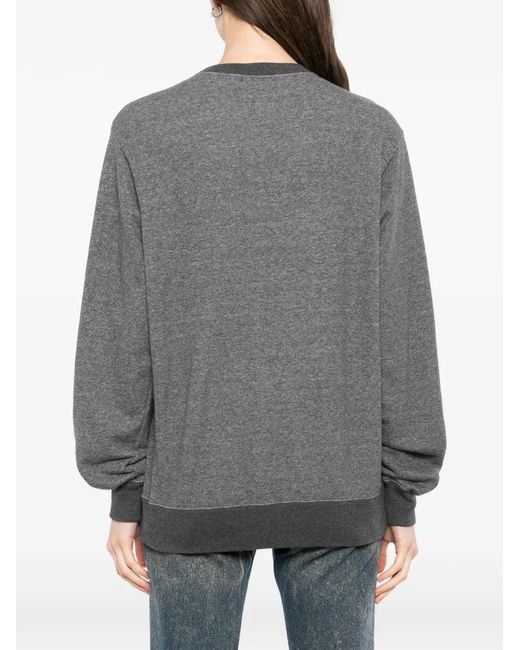 Undercover Gray Sweat À Imprimé Graphique