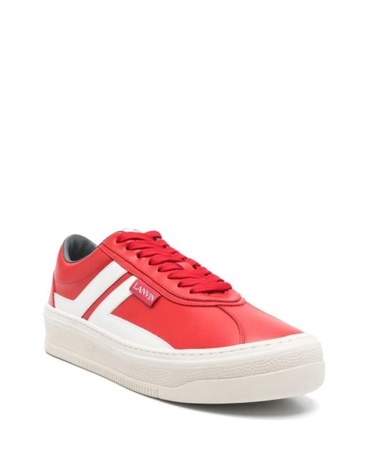 Lanvin Red Sneakers