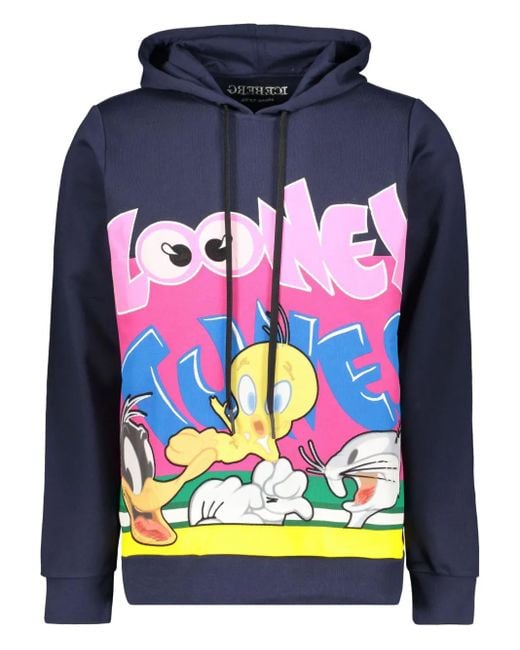 Iceberg Hoodie mit grafischem Print in Blue für Herren