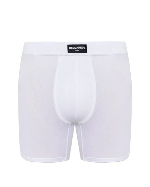 DSquared² Shorts Mit Logo-Patch in Blue für Herren