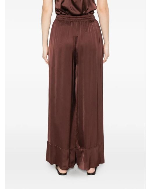 Dixie Brown Pantalon Palazzo À Lien De Resserrage