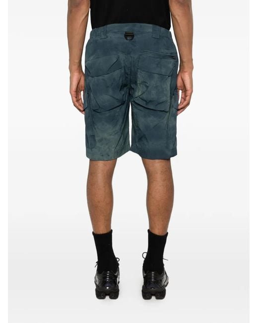 JG1 Blue Cargo Pocket Shorts for men