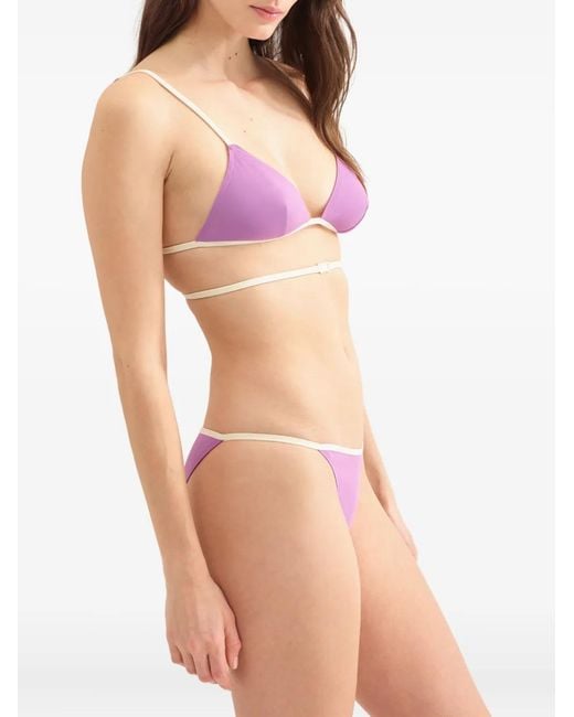 Eres Purple Pat Bikini Bottoms