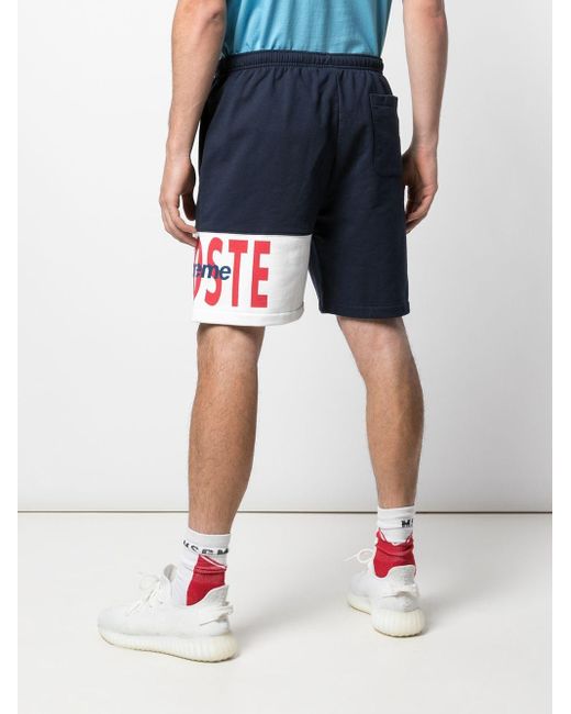 supreme x lacoste shorts