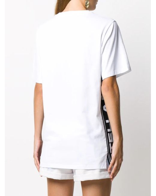 Stella McCartney White Logo-Detail T-Shirt