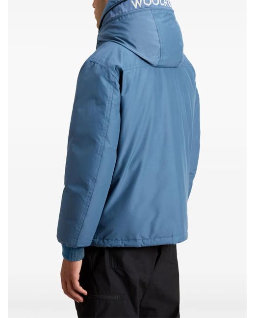 Woolrich Blue Ramar Padded Jacket for men