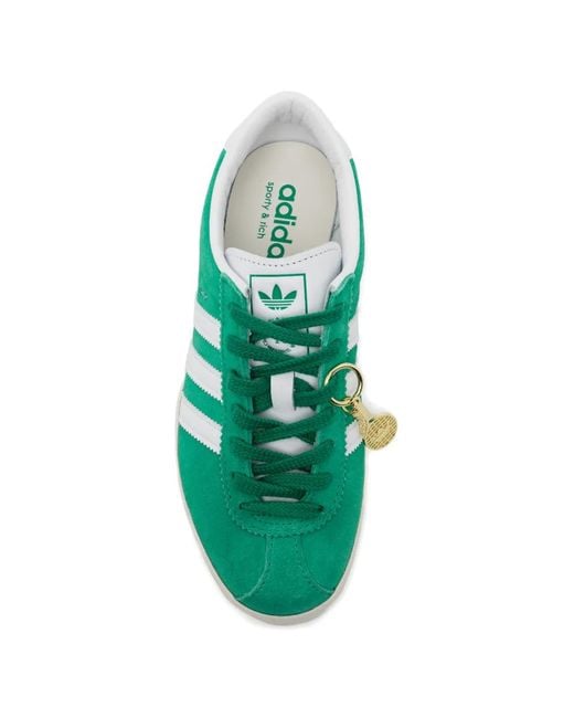 Sporty & Rich Green X Trainers