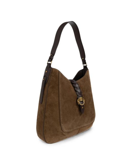 Isabel Marant Brown Altay Suede Shoulder Bag