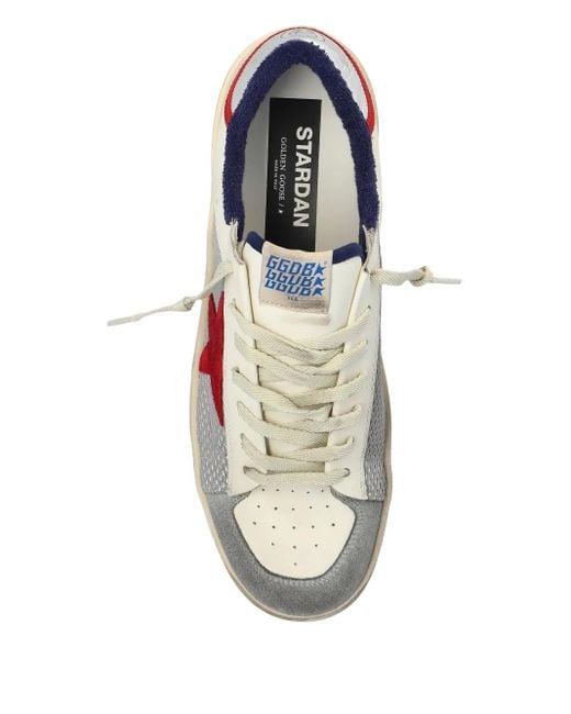 Golden Goose Deluxe Brand Gray Stardan Sneakers for men