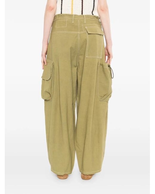 STORY mfg. White Forager Cargo Pants