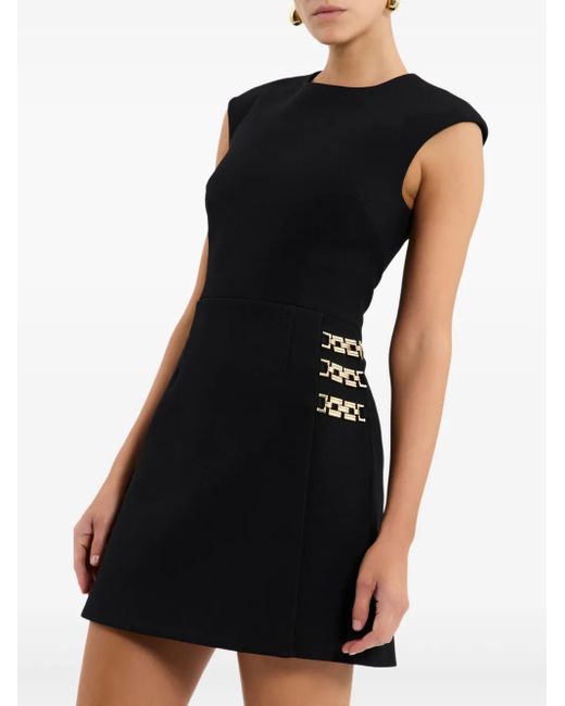 Rebecca Vallance Black Freyja Mini Dress