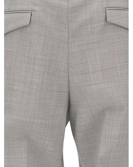 Briglia 1949 Gray Quartieris Trousers for men