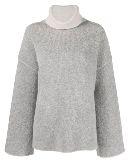 Joseph タートルネック プルオーバー Gray