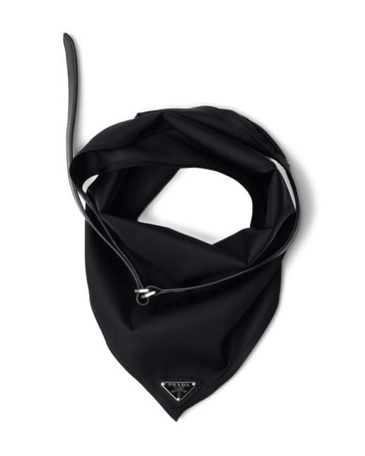 Prada Black Re-Nylon Scarf