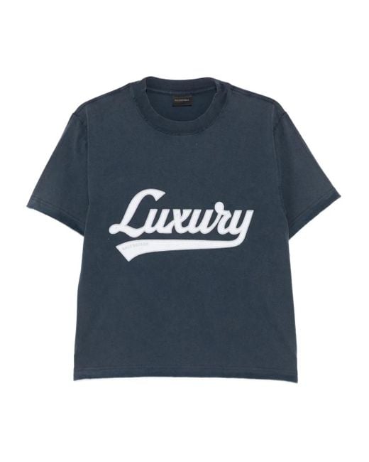 Balenciaga Blue Luxury T-Shirt
