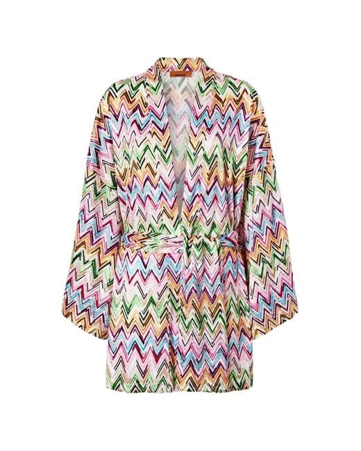 Missoni White Kimono Cover-Up