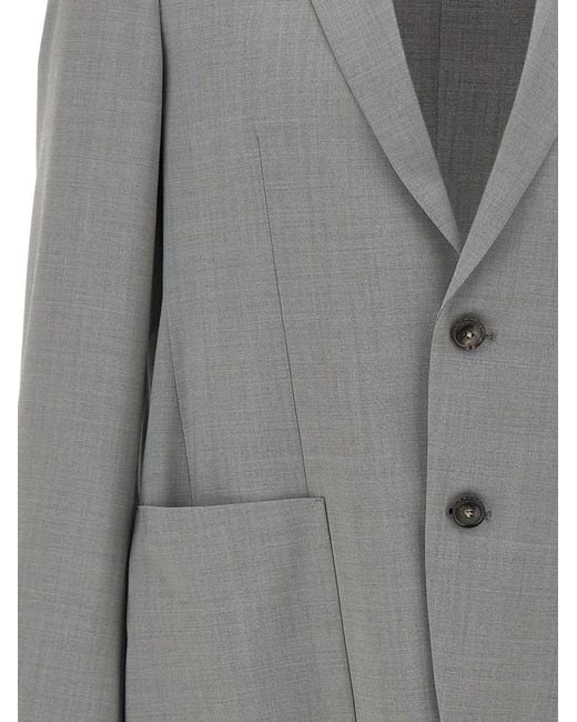 Rrd Gray Patch-Pocket Blazer for men