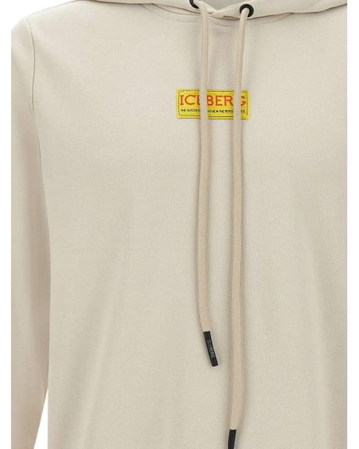 Iceberg Hoodie mit Logo in White für Herren