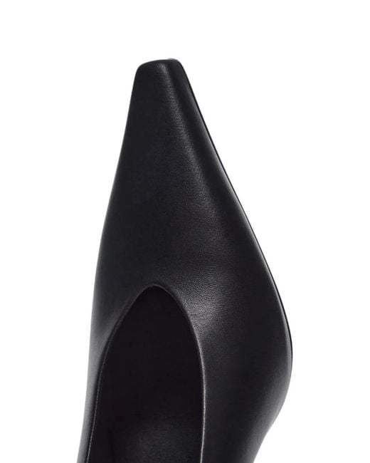 Loulou de Saison Black Aubrey Pointed-Toe Pumps