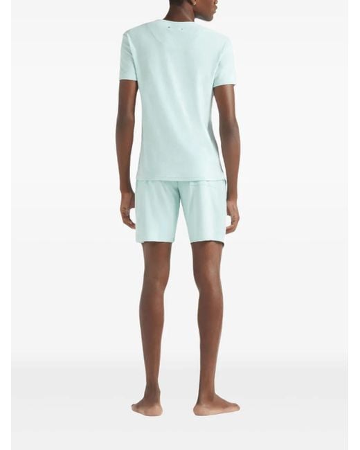 Vilebrequin Blue Terry T-Shirt for men