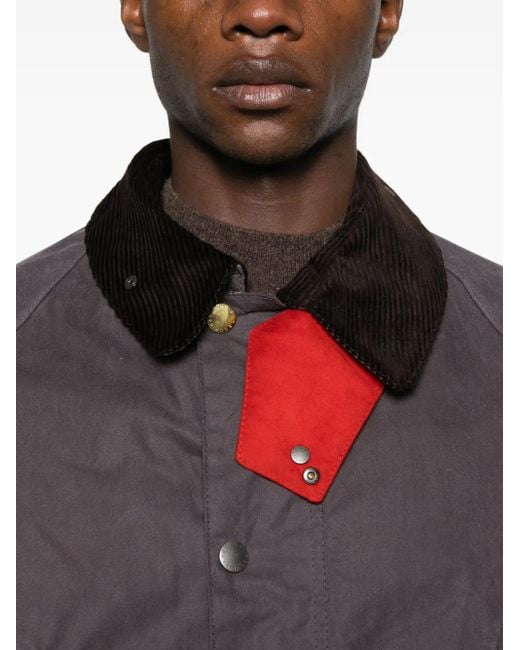 Barbour Jack Met Zak in het Purple