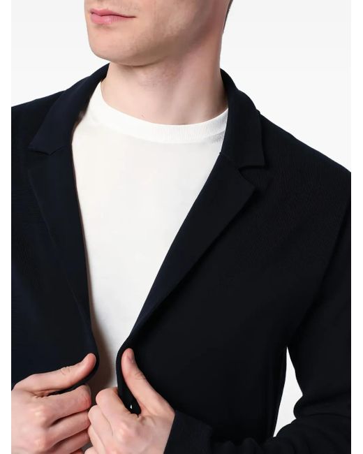 Roberto Collina Blue Single-Breasted Blazer for men