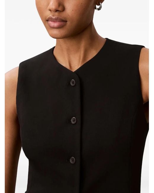 Calvin Klein Black Veston À Boutonnière