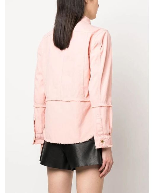 Tom Ford Pink Button-Front Denim Shirt