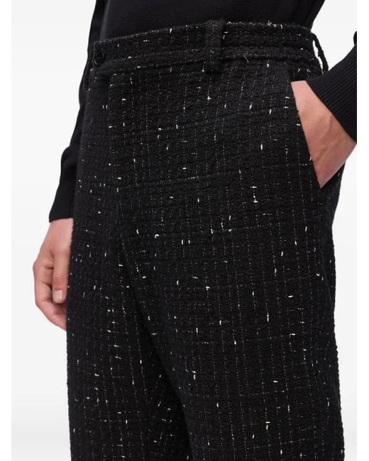 メンズ Karl Lagerfeld ストレートパンツ Black