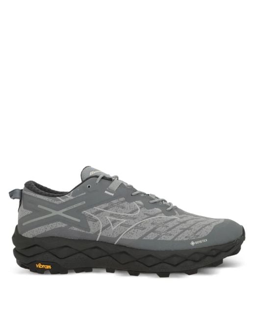 Mizuno Gray Mujin Wave Sneakers