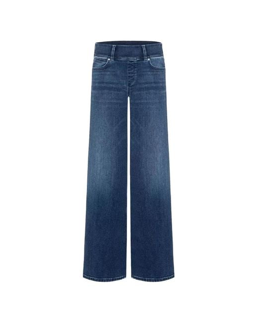 Jean Ample À Taille Élastiquée Cambio en coloris Blue
