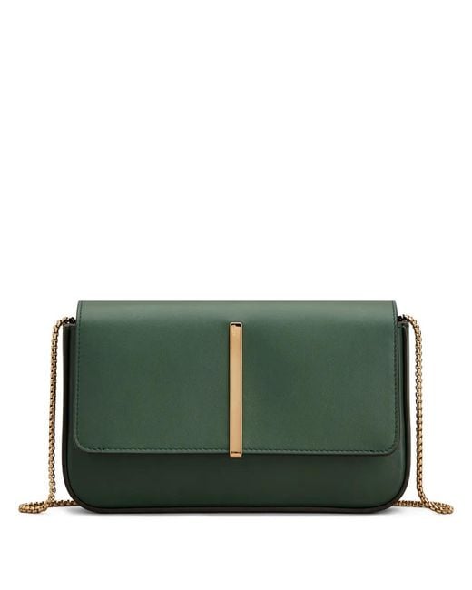 Tod's Green Mini Leather Cross Body Bag