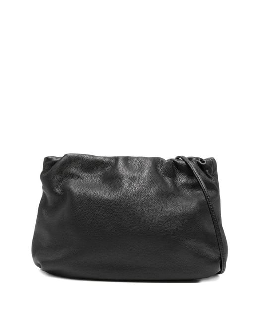 The Row Black Mini Tasche Leather Clutch Bag