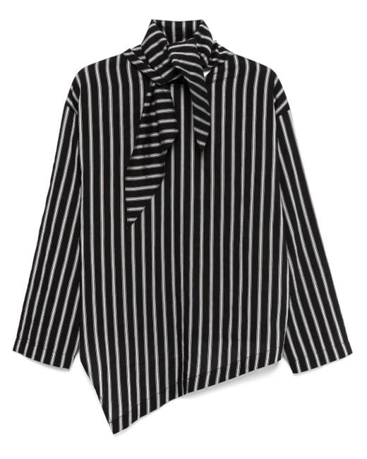 Studio Nicholson Black Bute Blouse