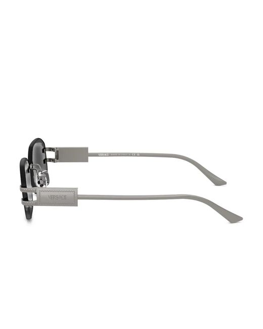 Versace Gray Sunglasses