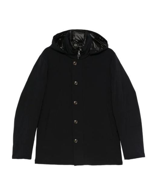 Plumífero con capucha Montecore de hombre de color Black