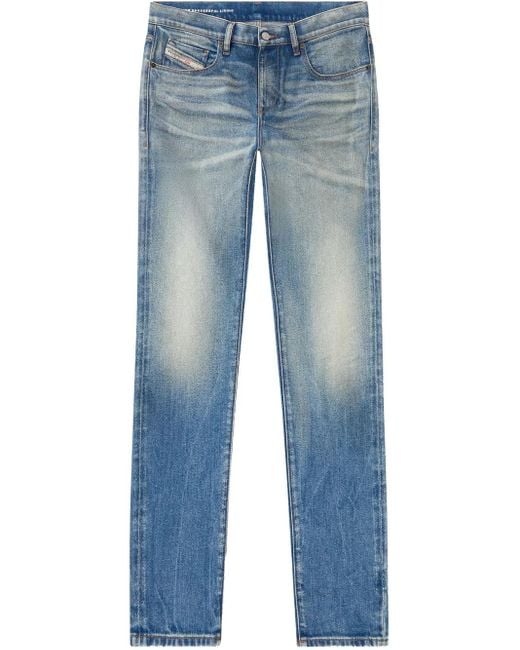 DIESEL Blue 2019 D-Strukt Jeans for men