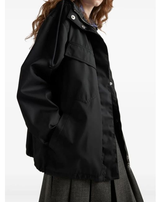 Chaqueta Re-Nylon Prada de color Black