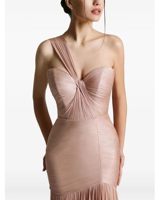Vestido Largo 19 IMROSKA de color Pink