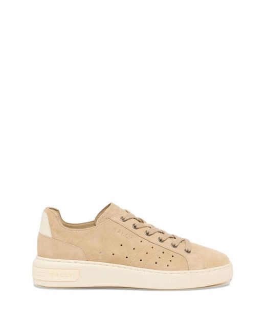 Bally Natural Lift Perforated Sneakers for men